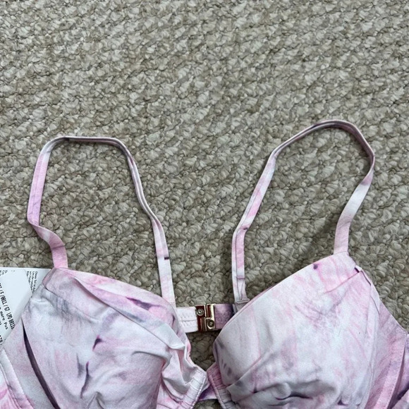 La Perla bikini swim top pink NWT size 8 - Picture 4 of 10